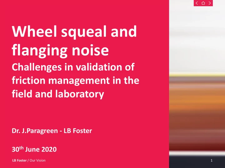 flanging noise