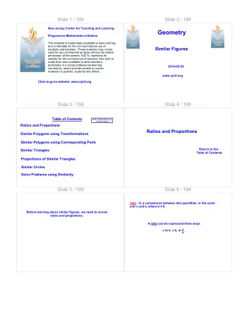 Geometry  Progressive Mathematics Initiative  This material is made freely available at