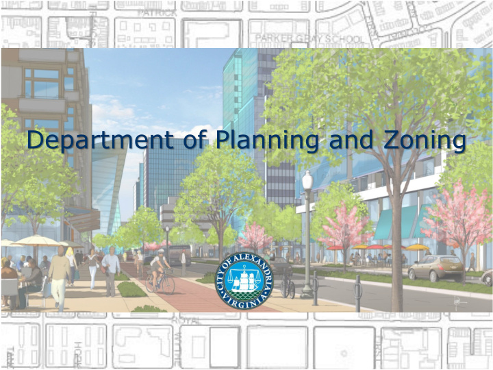department of planning and zoning planning for growth in