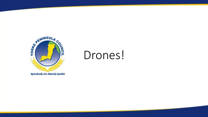 drones why we acquired a drone