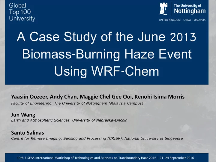 a case study of the june 2013