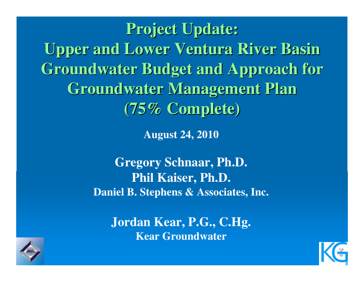 project update project update upper and lower ventura