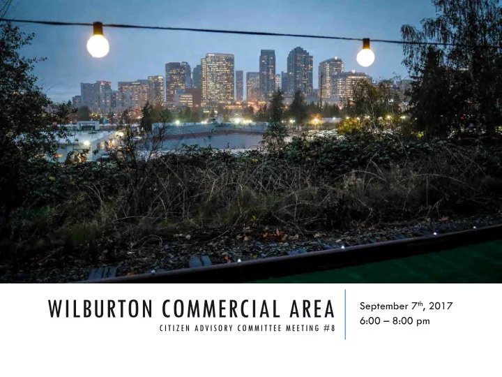 wilburton commercial area