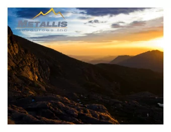 1  1  Cautionary Statement  Certain statements herein may contain forward-looking information