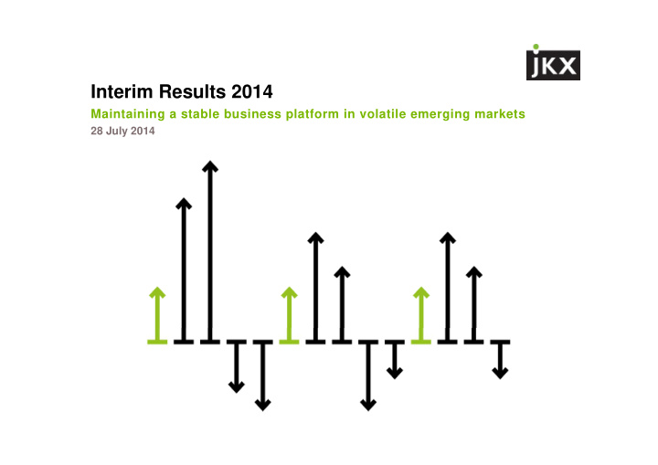 interim results 2014
