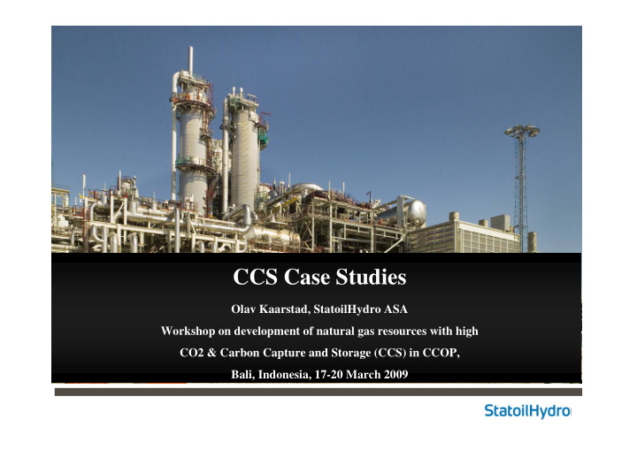ccs case studies