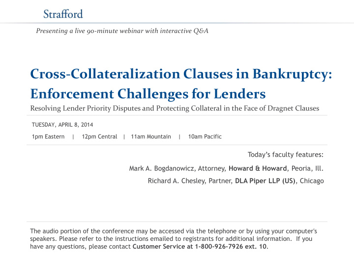 cross collateralization clauses in bankruptcy enforcement