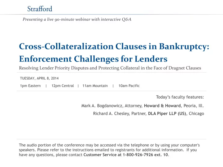 cross collateralization clauses in bankruptcy enforcement