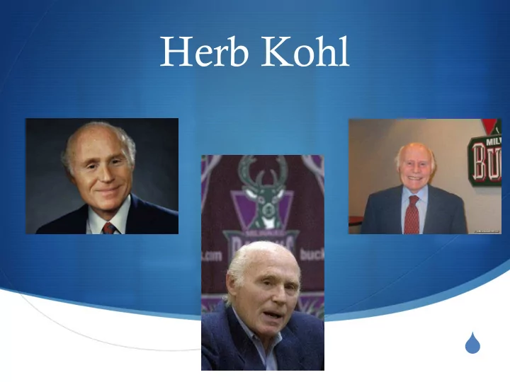 herb kohl
