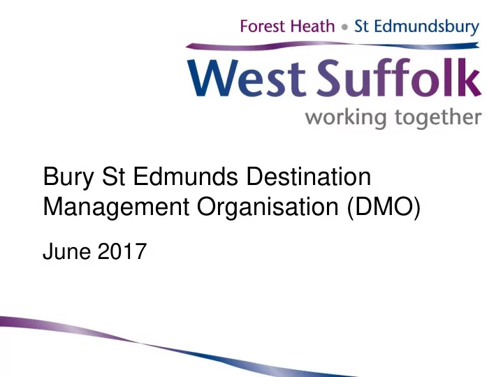 bury st edmunds destination