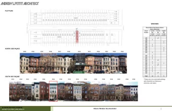 1 Historic Window Documentation 128 WEST 119 STREET, NEW YORK, NY ADJACENT BUILDINGS FACADE  A  B