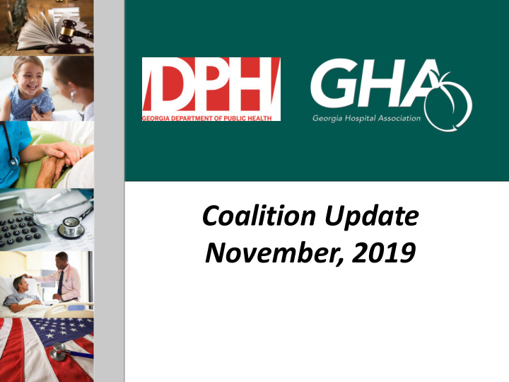 coalition update november 2019 new grant cycle