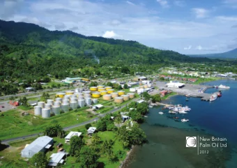 New Britain  Palm Oil Ltd  2012  New Britain  Palm Oil Ltd  2012  New Britain  Palm Oil Ltd  2012
