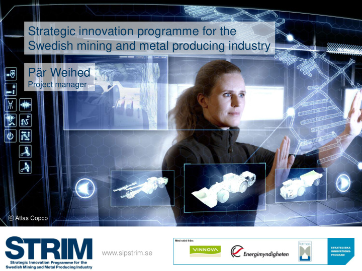 swedish mining and metal producing industry p r weihed