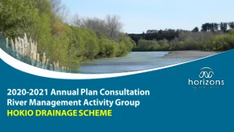 Hokio Drainage Scheme  Scheme Facts    Scheme Assets.    4 floodgated culverts    45 km of