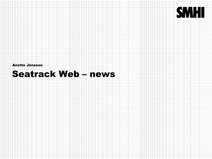 seatrack web news seatrack web introduction