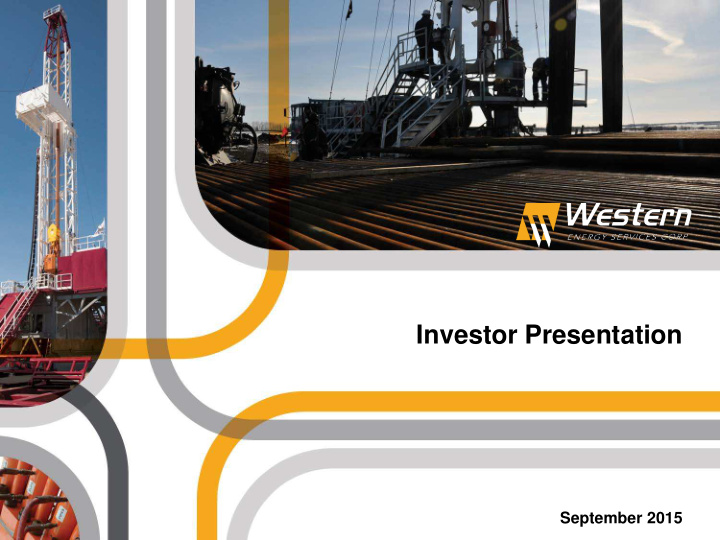 investor presentation