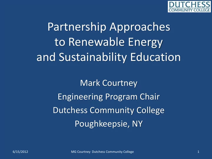 and sustainability education