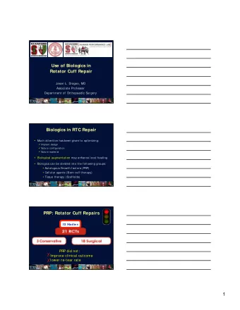 1  Arthroscopy  Dec 2015  Included all Meta-analyses before 2015  7 meta-analyses with 3,193