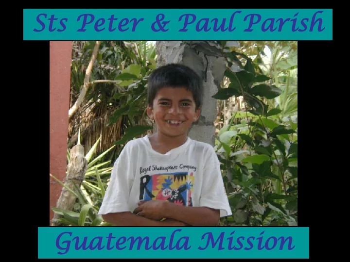 sts sts pe pete ter r pa paul ul pa pari rish sh