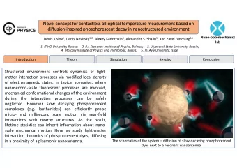 Novel concept for contactless all-optical temperature measurement based on  diffusion-inspired