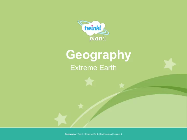 geography