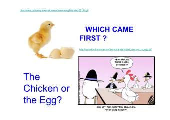 The  Chicken or  the Egg?  DO LONG-TERM VARIATIONS OF THE SUN DRIVE CLIMATE CHANGE?  Some