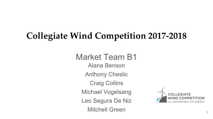 collegiate wind competition 2017 2018