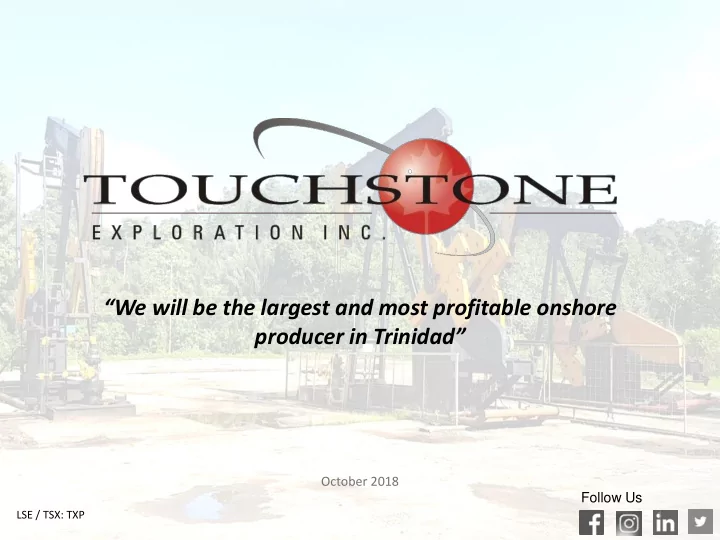 producer in trinidad
