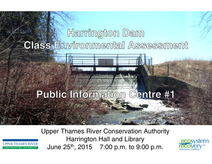 upper thames river conservation authority harrington hall