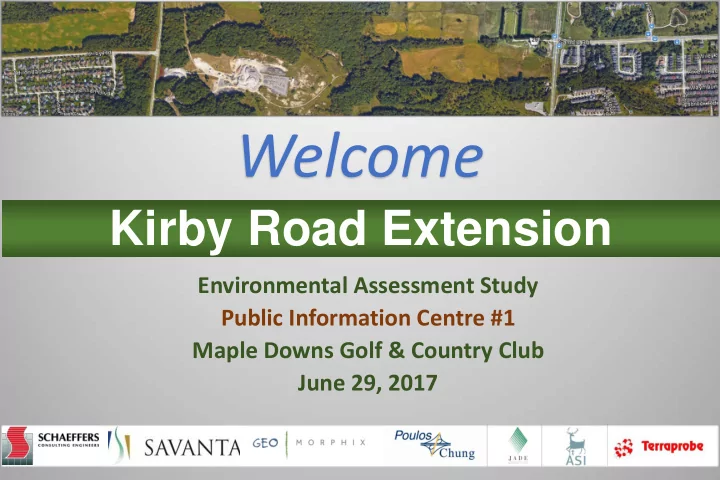 kirby road extension