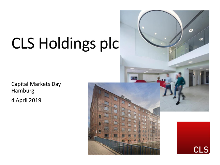 cls holdings plc
