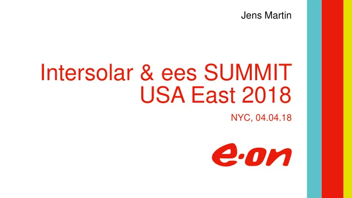 intersolar ees summit