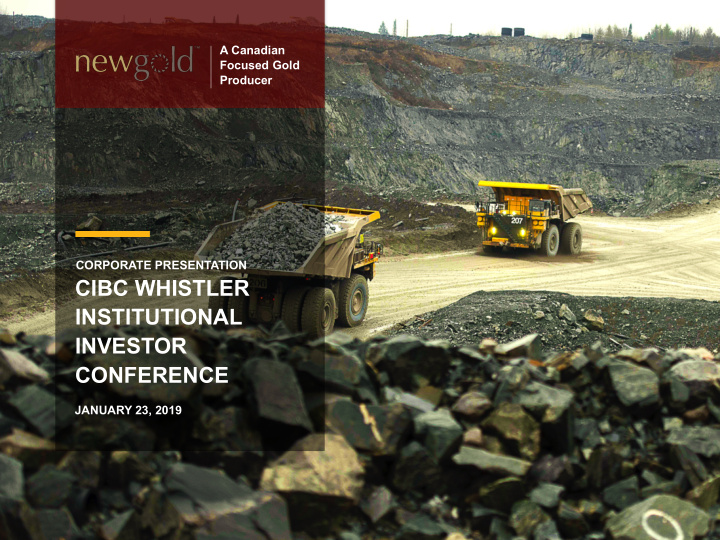 cibc whistler institutional investor conference