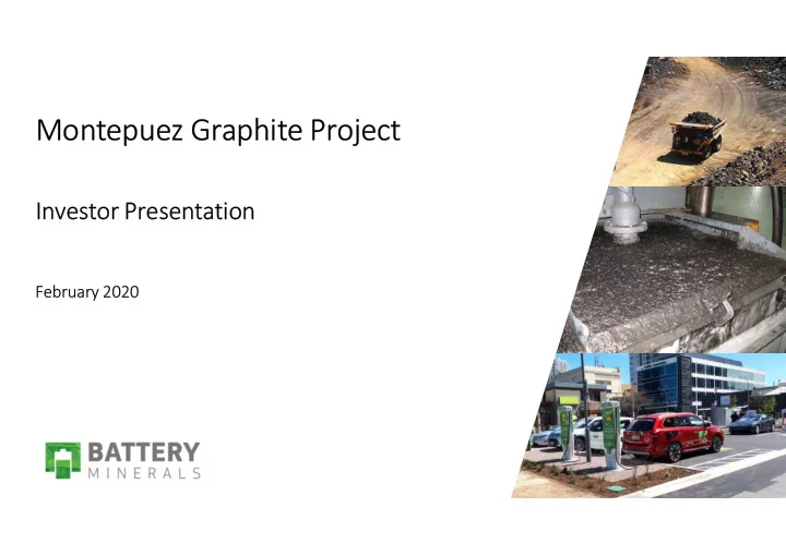 montepuez graphite project