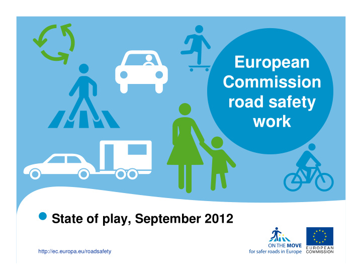european commission road safety work