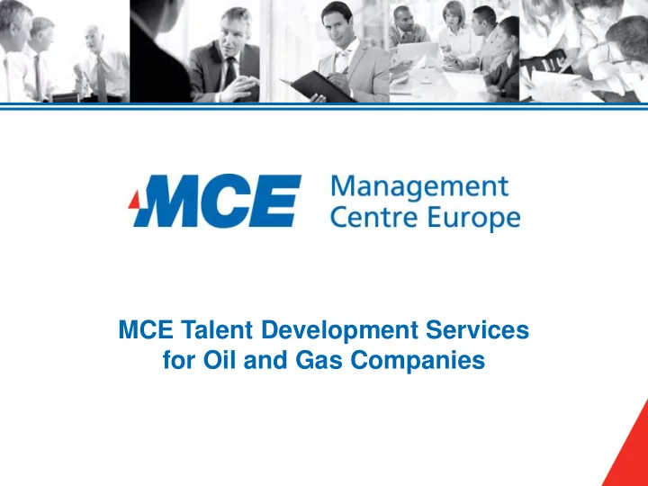 for oil and gas companies