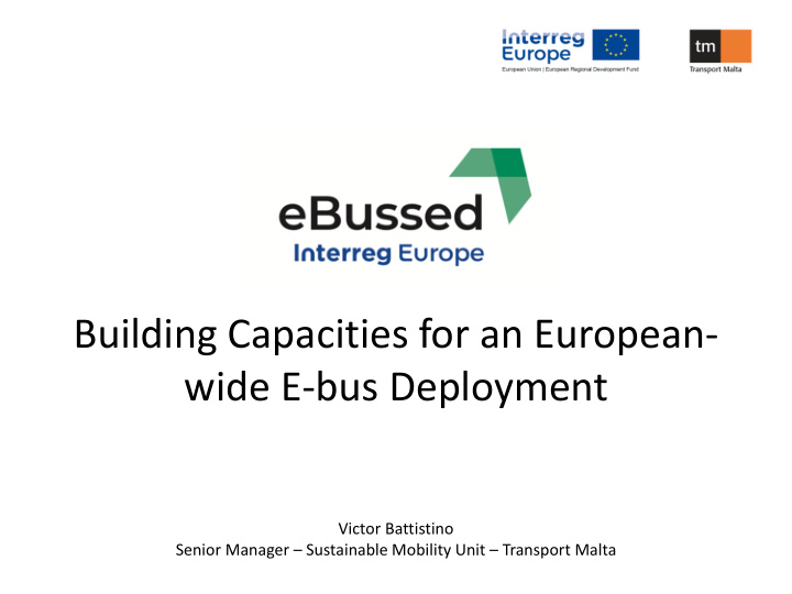 building capacities for an european
