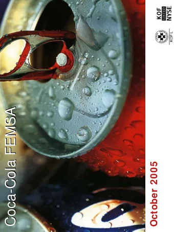 Coca-Cola FEMSA  Coca-Cola FEMSA  October 2005  Cautionary Statement  Cautionary Statement
