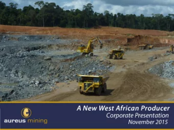 Certain information contained in this presentation constitutes forward looking information. This