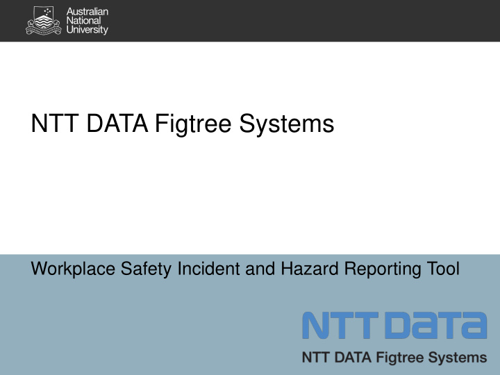 ntt data figtree systems