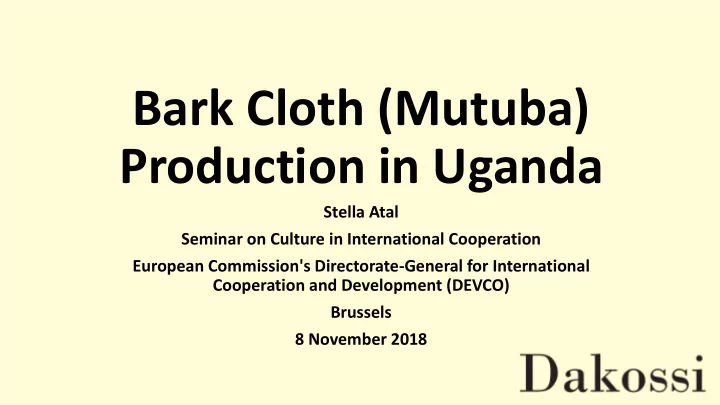 bark cloth mutuba