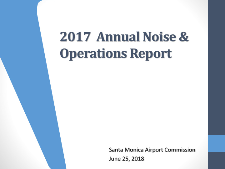 2017 annual noise