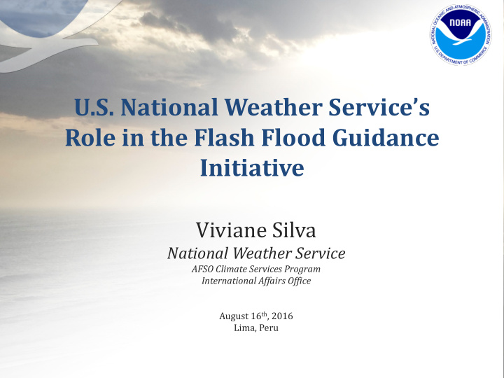 u s national weather service s role in the flash flood