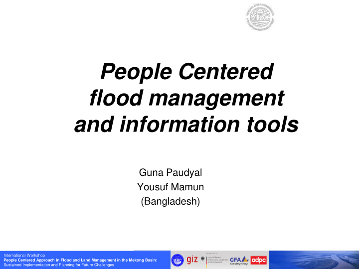 flood management