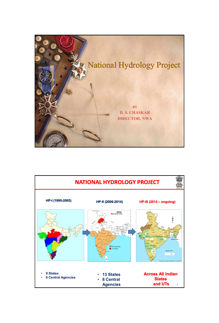 national hydrology project national hydrology project