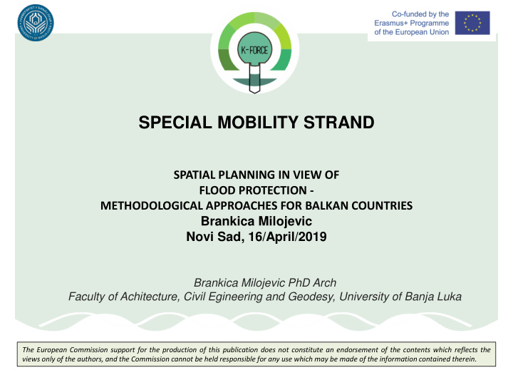 special mobility strand