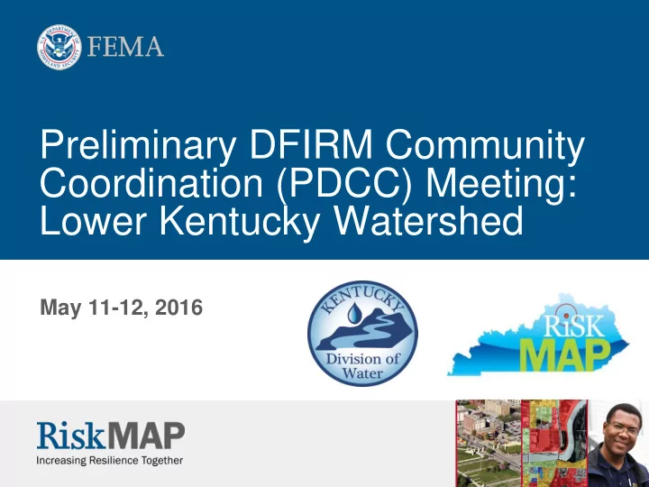 coordination pdcc meeting