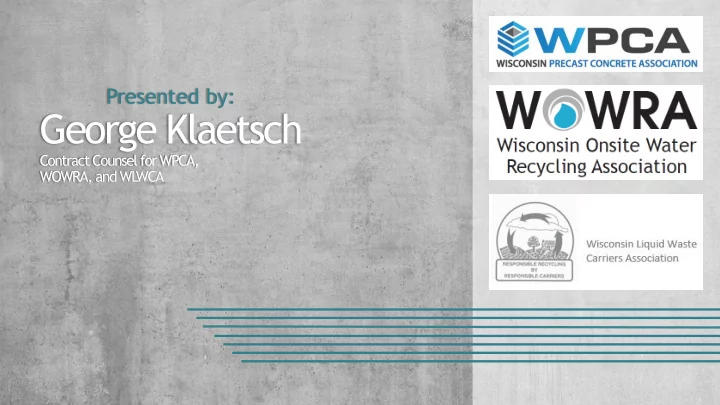 george klaetsch