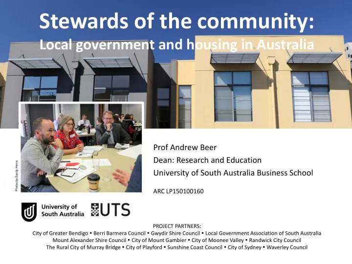 stewards of the community